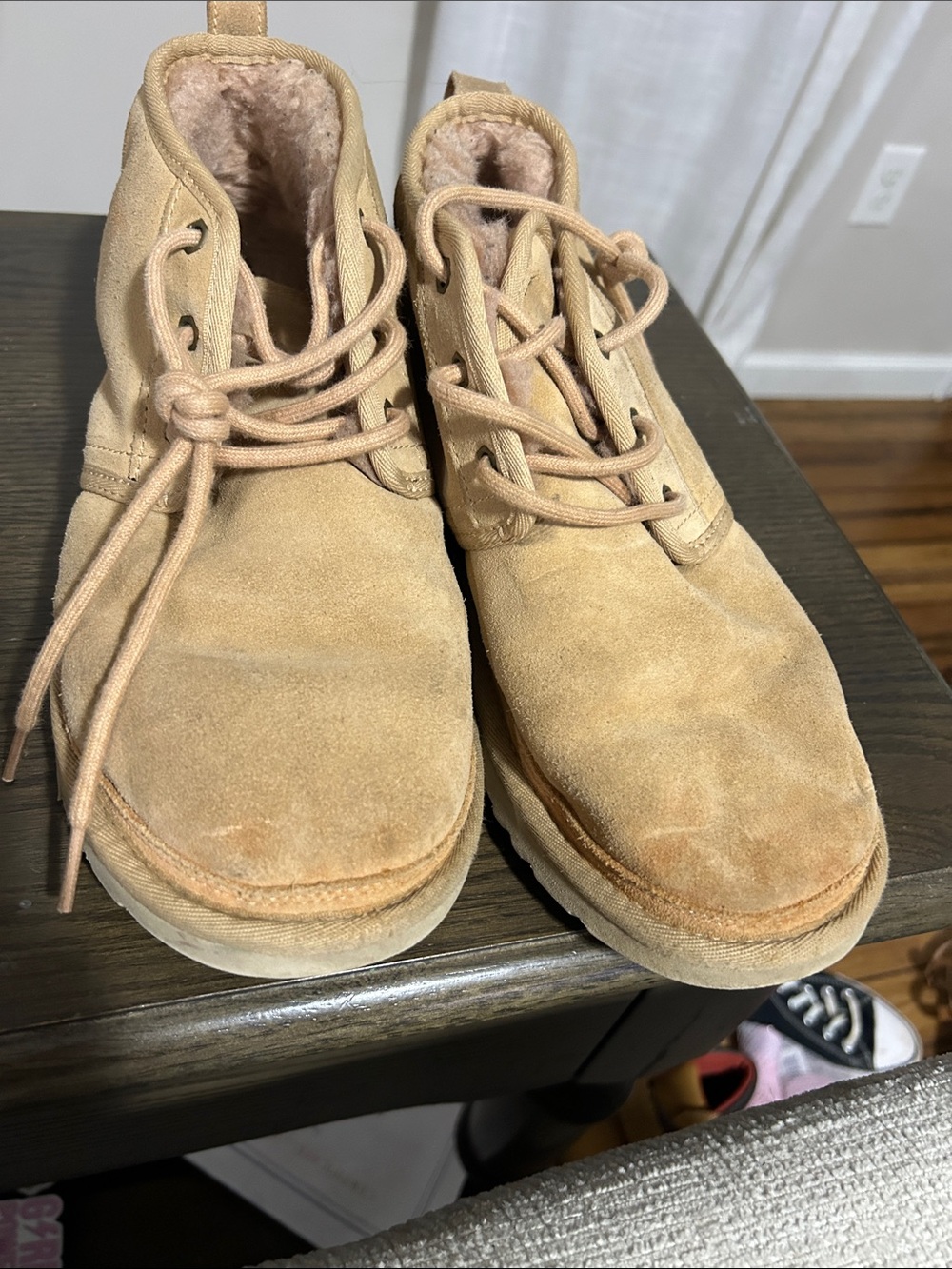 UGG  Suede Chukka Boots in Sand/Tan